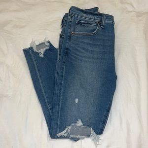 Abercrombie Super Skinny Ankle High Rise Jean